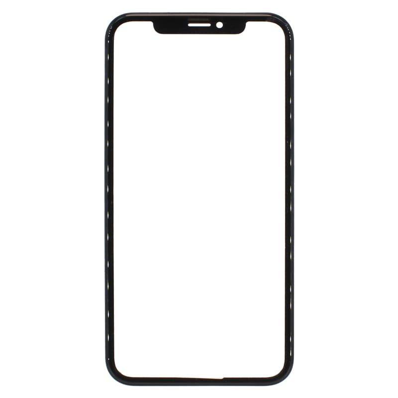 Стекло для переклейки iPhone XR c рамкой и ОСА пленкой (Feaglet Оригинал)