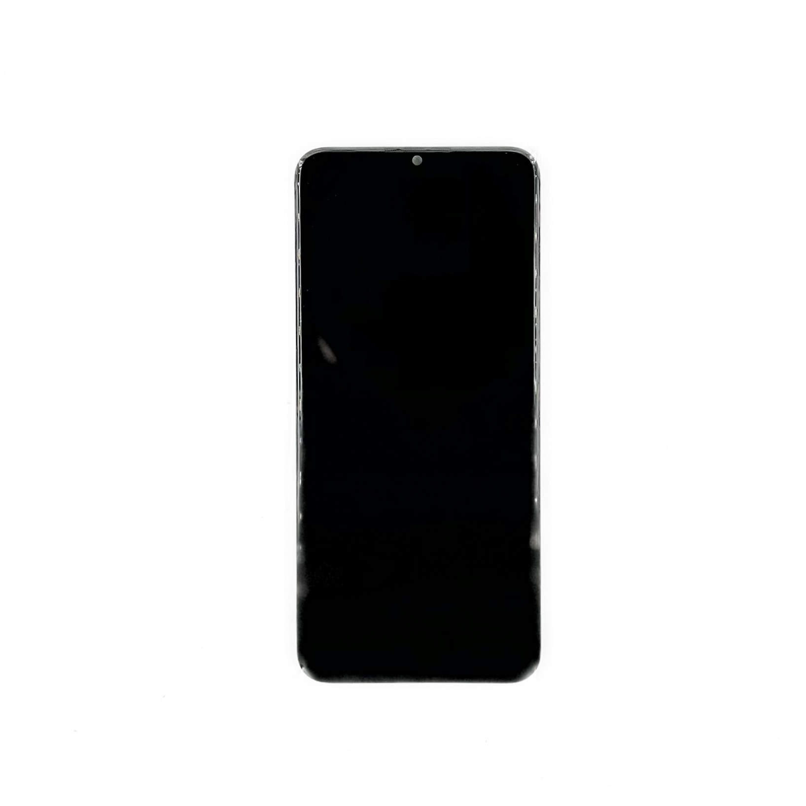 Дисплей Samsung A037F GALAXY A03S Core в сборе с тачскрином и рамкой, Черный (OR100%)