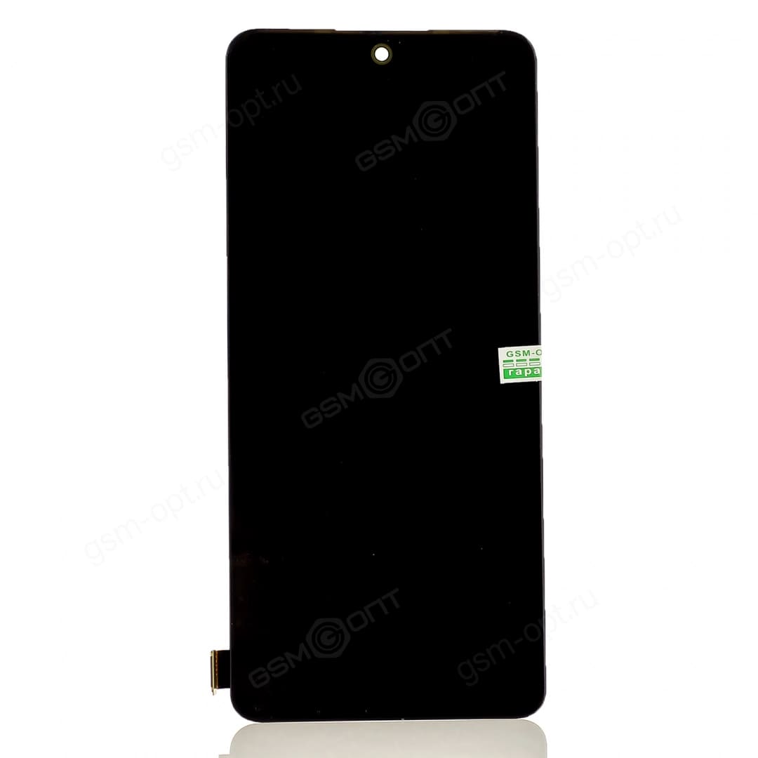 Дисплей Xiaomi Redmi Note 10 Pro 4G в сборе с тачскрином и рамкой, Черный (Incell)