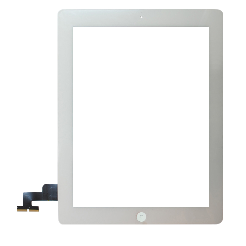 Тачскрин iPad 2 с кнопкой Home (A1395/ A1396/ A1397), Белый)