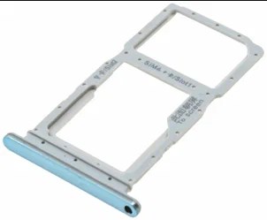 Держатель Sim Huawei Honor 9X, синий