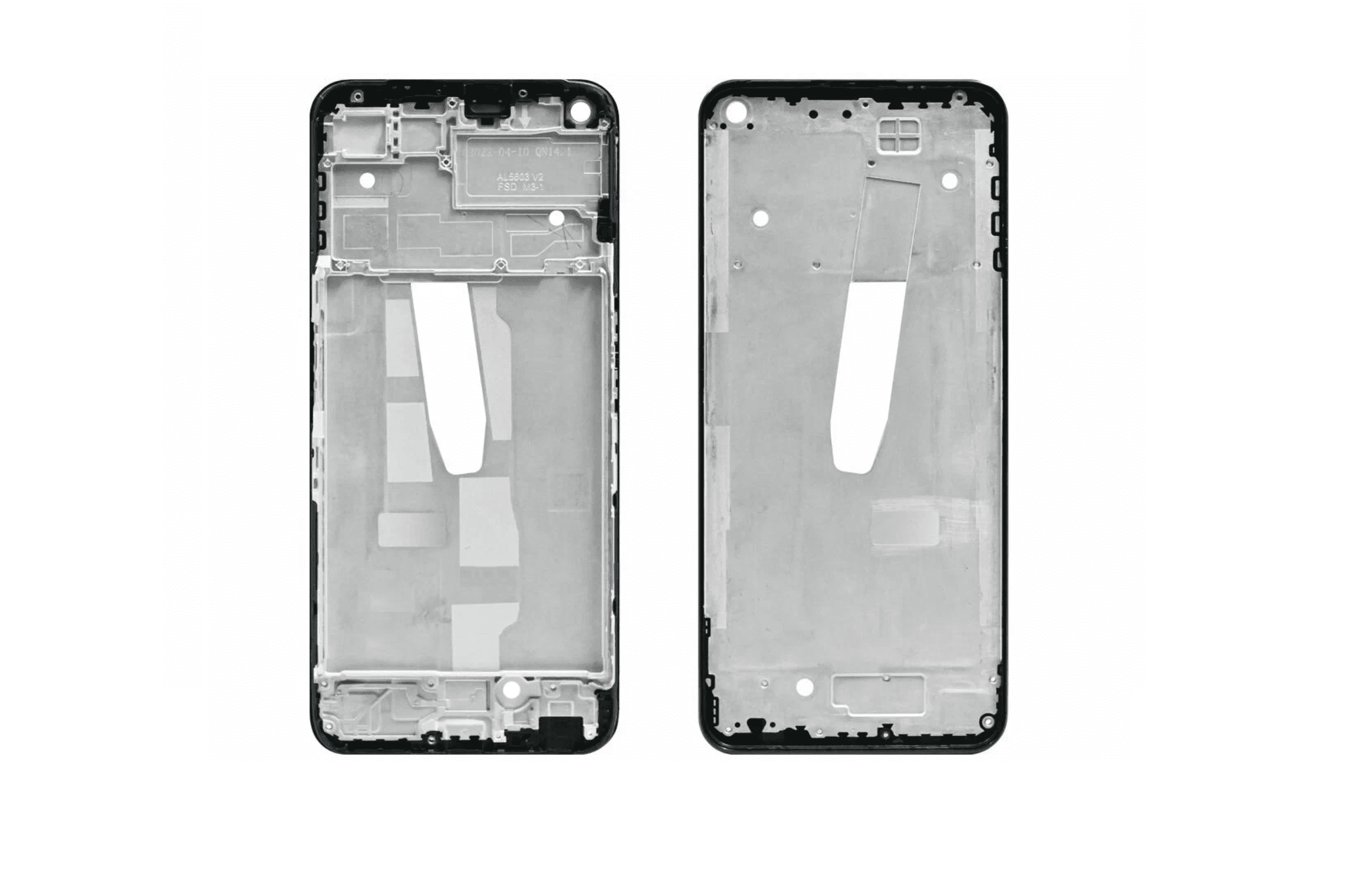 Рамка дисплея Realme 8i, черная