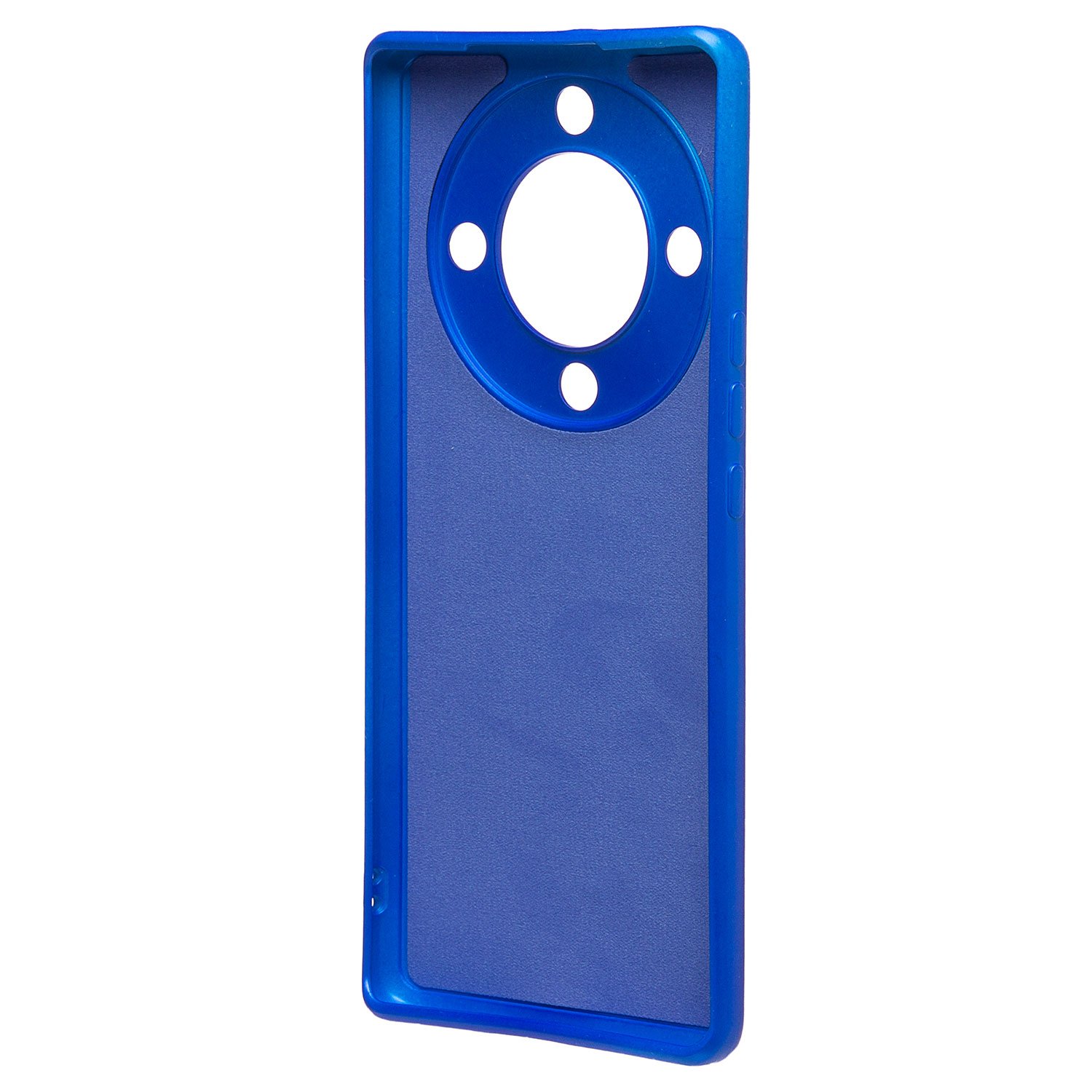 Чехол силиконовый гладкий Soft Touch Huawei Honor X9a, темно-синий