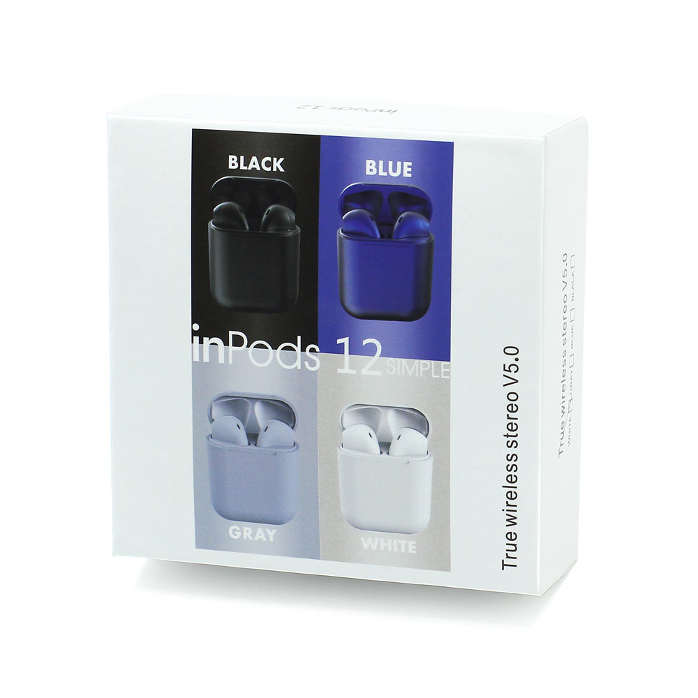 Беспроводные наушники inPods i12 Bluetooth TWS, белые