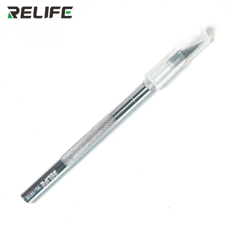 Скальпель RELIFE RL-101E с набором сменных лезвий