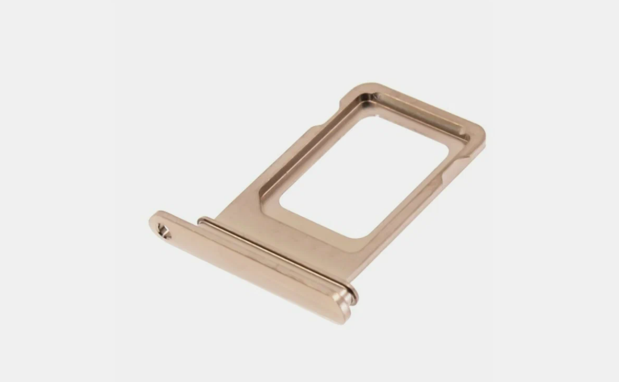 Держатель Sim iPhone 11 Pro Max, золото