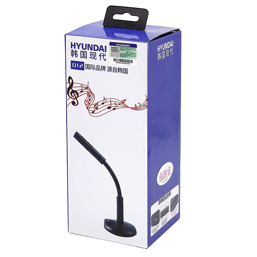 Микрофон для ПК HYUNDAI Q12 (3.5мм)