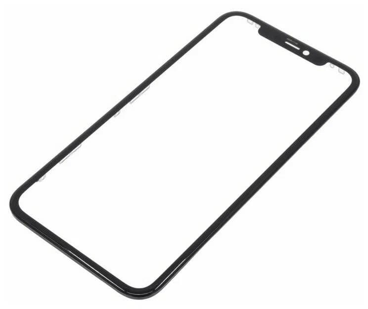 Стекло для переклейки iPhone 11 c рамкой и ОСА пленкой (Feaglet Оригинал)
