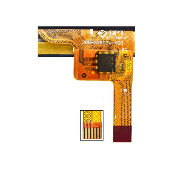 Тачскрин для планшета Prestigio MultiPad PMT3018, MA705D5 черный