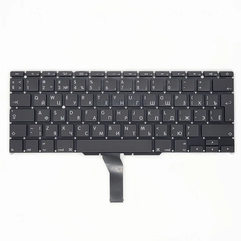 Клавиатура MacBook Pro 13" Retina M1 A2338 Г-образный Enter (ISO) RUS (Org)