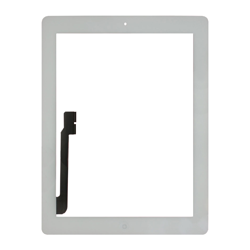 Тачскрин iPad 3/ 4 с кнопкой Home (A1416/ A1430/ A1403/ A1458) Белый
