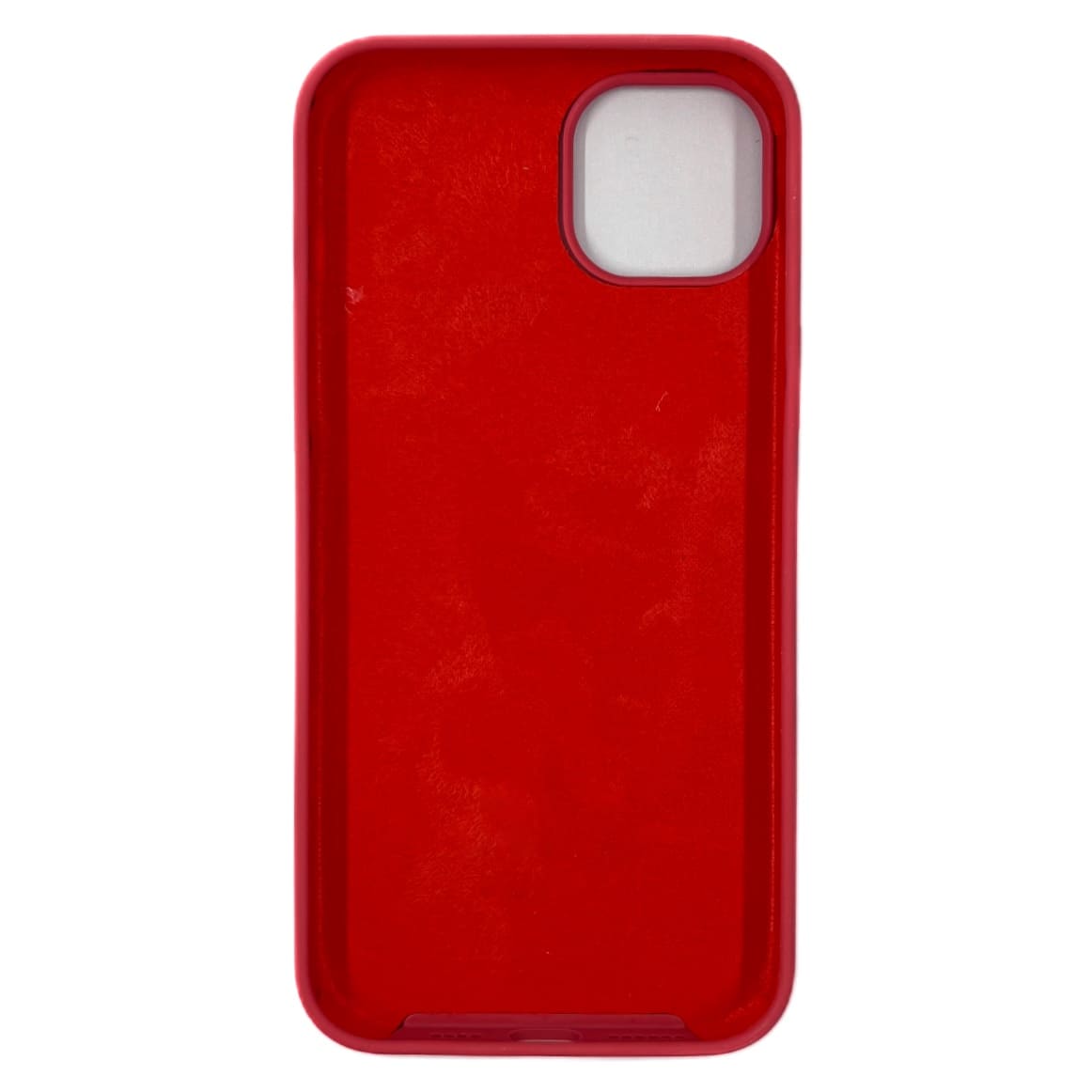 Чехол силиконовый гладкий Soft Touch iPhone 14 Plus, гранатовый №25 (закрытый низ)