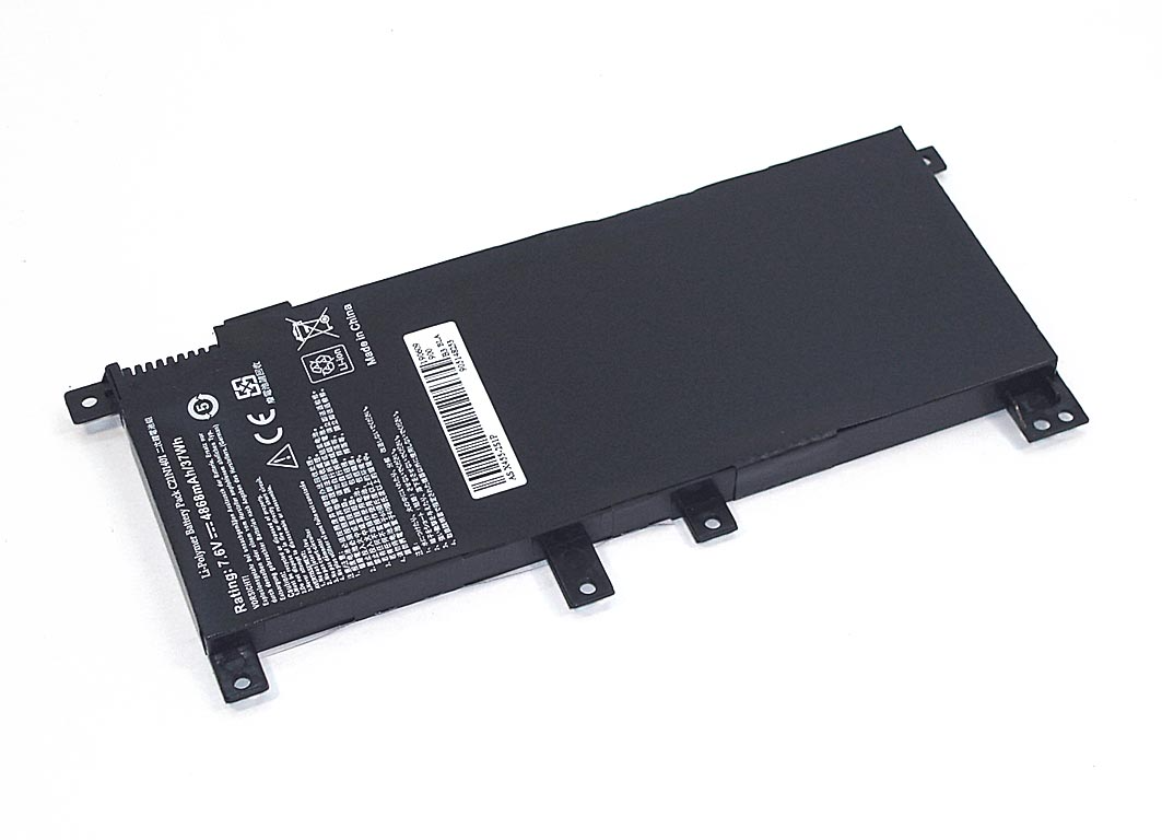 АКБ X455-2S1P для ноутбука Asus X455 7.6V 37Wh (OEM) черная