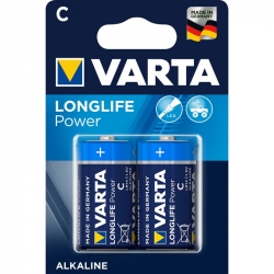 Батарейка Varta LR14/2BL LONGLIFE POWER 4914 (1,5v, алкалиновая) упаковка 2 шт Батарейка Varta LR14/2BL LONGLIFE POWER 4914 (1,5v, алкалиновая) упаковка 2 шт