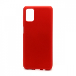 Чехол силиконовый гладкий Soft Touch Samsung M51, красный Чехол силиконовый гладкий Soft Touch Samsung M51, красный