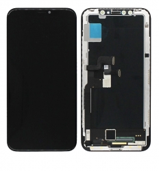 Дисплей iPhone X в сборе с тачскрином, Черный (LCD OR/ переклей)