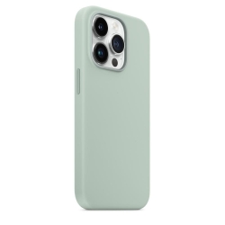 Чехол силиконовый MagSafe Soft Touch с анимацией iPhone 14 Plus, мятный Чехол силиконовый MagSafe Soft Touch с анимацией iPhone 14 Plus, мятный