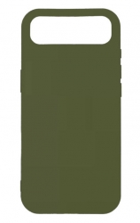 Чехол силиконовый гладкий Soft Touch iPhone 17 Air, зелёный лес (закрытый низ)