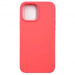 Чехол силиконовый гладкий Soft Touch iPhone 13 Pro Max, ярко-розовый (закрытый низ) Чехол силиконовый гладкий Soft Touch iPhone 13 Pro Max, ярко-розовый (закрытый низ)
