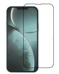 Защитное стекло iPhone 13 Pro Max/ 14 Plus 5-10D, черное (упаковка)