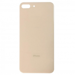 Задняя крышка iPhone 8 Plus стеклянная, легкая установка, золото (CE)