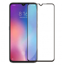 Защитное стекло Xiaomi Mi 9/ CC9 11D полное покрытие, черное (упаковка)