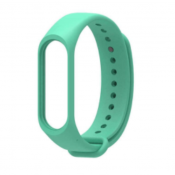 Ремешок силиконовый для Mi Band 3/ 4, мятный №20 Ремешок силиконовый для Mi Band 3/ 4, мятный №20