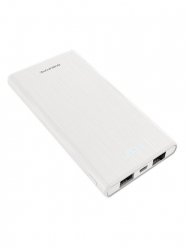 Внешний аккумулятор PowerBank 5000 mAh BOROFONE BT2B Fullpower, белый Внешний аккумулятор PowerBank 5000 mAh BOROFONE BT2B Fullpower, белый