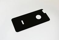 Защитное стекло на заднюю крышку iPhone 6/ 6S 5D, черное