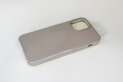 Чехол силиконовый гладкий Soft Touch iPhone 12 mini, серый №23 (закрытый низ) Чехол силиконовый гладкий Soft Touch iPhone 12 mini, серый №23 (закрытый низ)