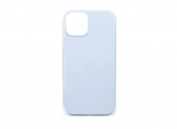 Чехол силиконовый гладкий Soft Touch iPhone 13 mini, светло-голубой №45 Чехол силиконовый гладкий Soft Touch iPhone 13 mini, светло-голубой №45