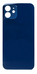 Задняя крышка iPhone 12 стеклянная, легкая установка, синяя (Org)