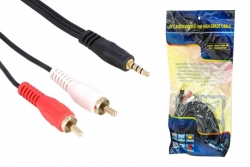 Кабель Jack3,5 (M) to 2RCA (M) 10 метров Кабель Jack3,5 (M) to 2RCA (M) 10 метров