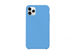 Чехол силиконовый гладкий Soft Touch iPhone 13, светло-синий №42,38