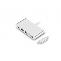Кабель-адаптер USB-C --> 3 USB3.0 + USB-C port