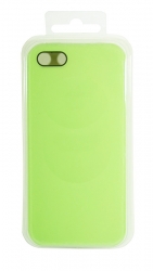 Чехол силиконовый гладкий Soft Touch iPhone 5/ 5S/ SE, салатовый Чехол силиконовый гладкий Soft Touch iPhone 5/ 5S/ SE, салатовый