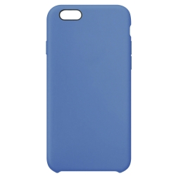 Чехол силиконовый гладкий Soft Touch iPhone 6/ 6S, синий (без логотипа) Чехол силиконовый гладкий Soft Touch iPhone 6/ 6S, синий (без логотипа)