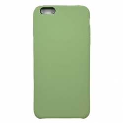 Чехол силиконовый гладкий Soft Touch iPhone 6 Plus/ 6S Plus, салатовый №1 Чехол силиконовый гладкий Soft Touch iPhone 6 Plus/ 6S Plus, салатовый №1
