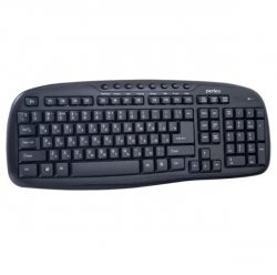 Клавиатура беспроводная Perfeo (PF_5192) Ellipse multimedia, черная