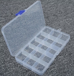 Пластиковый бокс для хранения мелких деталей Sunshine (17.4 * 10 * 2.2)