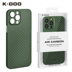Чехол K-DOO AIR CARBON iPhone 12 Pro, зеленый Чехол K-DOO AIR CARBON iPhone 12 Pro, зеленый