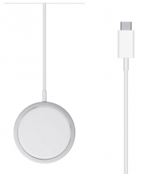 Беспроводное магнитное зарядное устройство для iPhone c MagSafe (MHXH3ZM/A) orig Беспроводное магнитное зарядное устройство для iPhone c MagSafe (MHXH3ZM/A) orig