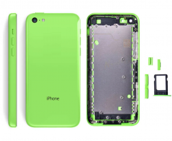 Задняя крышка/ Корпус iPhone 5C, зеленая