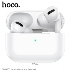 Беспроводные наушники HOCO EW42 Bluetooth True Wireless BT headset, белые Беспроводные наушники HOCO EW42 Bluetooth True Wireless BT headset, белые