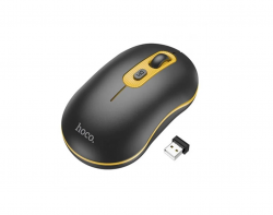 Мышь компьютерная беспроводная HOCO GM21 GM21 Platinum 2.4G business wireless mouse, черная