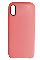 Чехол кожаный оригинал iPhone X/ XS, красный