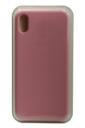 Чехол силиконовый гладкий Soft Touch iPhone XS Max, розовый №6 Чехол силиконовый гладкий Soft Touch iPhone XS Max, розовый №6