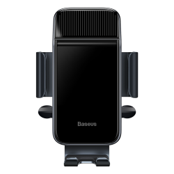 Держатель автомобильный BASEUS Smart Solar Power Wireless (на солнечных батареях), черный