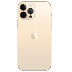 Задняя крышка iPhone 13 Pro стеклянная, легкая установка, золото (литое стекло) (Org)