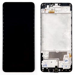 Дисплей Samsung M225F GALAXY M22 в сборе с тачскрином и рамкой, Черный (OR100%) Дисплей Samsung M225F GALAXY M22 в сборе с тачскрином и рамкой, Черный (OR100%)